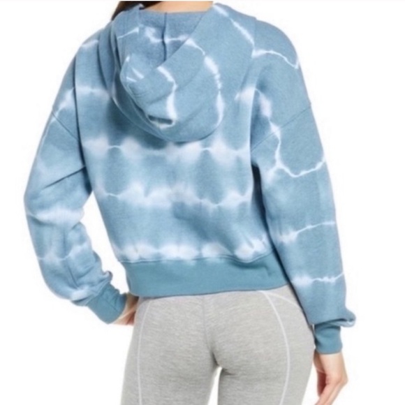 Free People Believer Tye Dye Hoodie - Ozark Mist - Picture 7 of 7